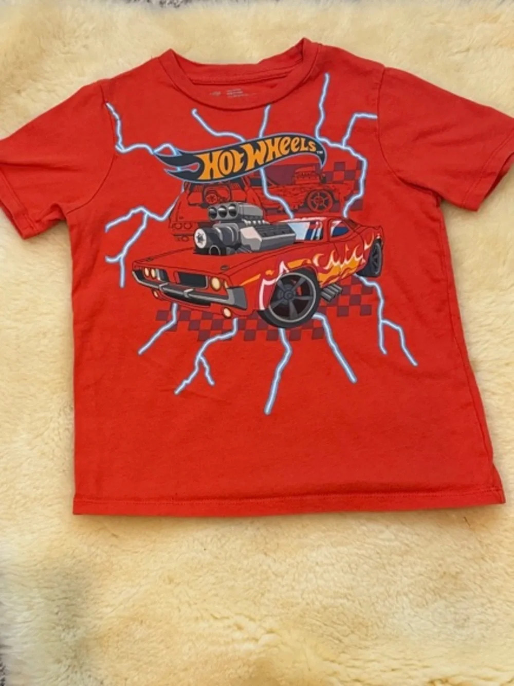 Tucker + Tate Hot Wheels Lightning Graphic Tee - Red Nordstrom